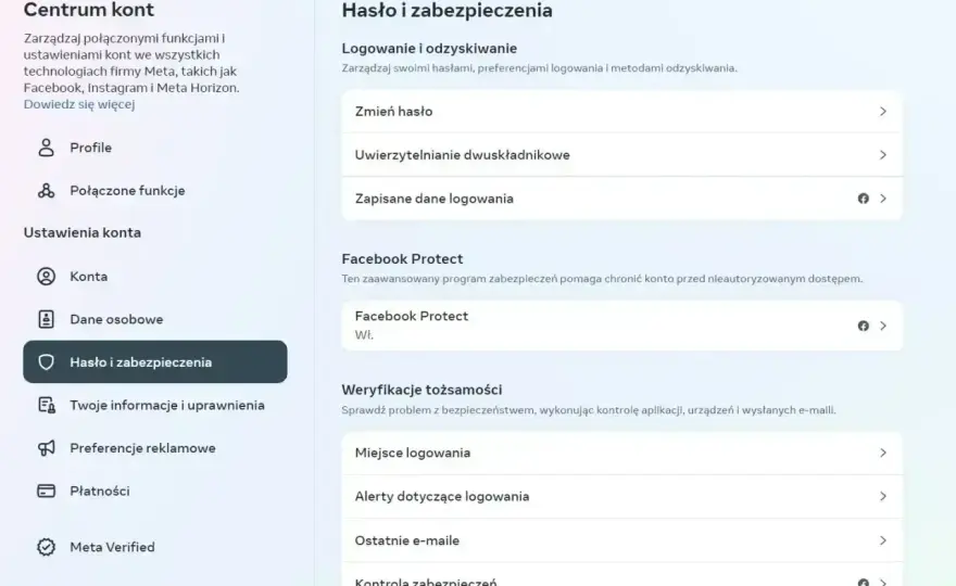 Logowania na Facebooku - Jak czytać IP i chronić konto?