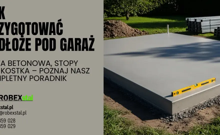 Jak wytyczyć fundament pod garaż? Poradnik krok po kroku
