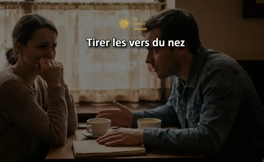 Tirer les vers du nez - Sens, origine et usage sans brusquer