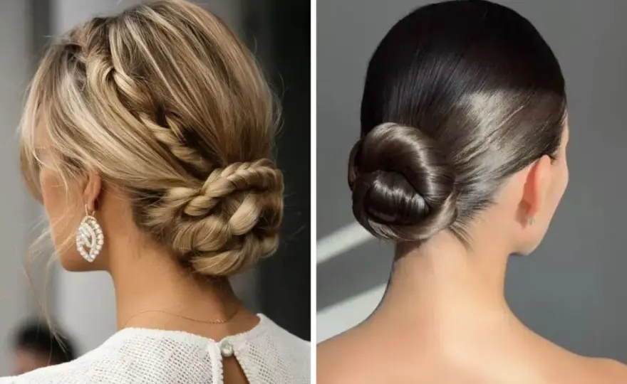 Moño bajo invitada boda - Elegancia y durabilidad garantizadas