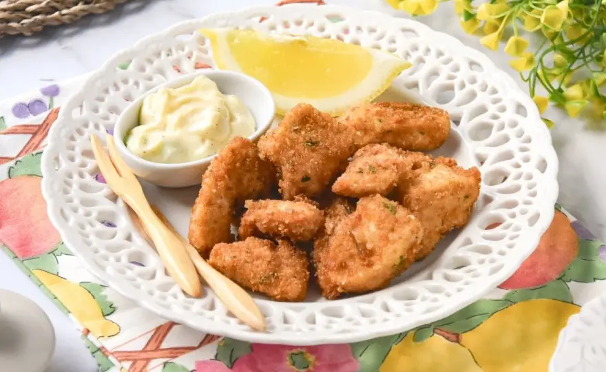 Lagrimitas de pollo caseras, crujientes y jugosas