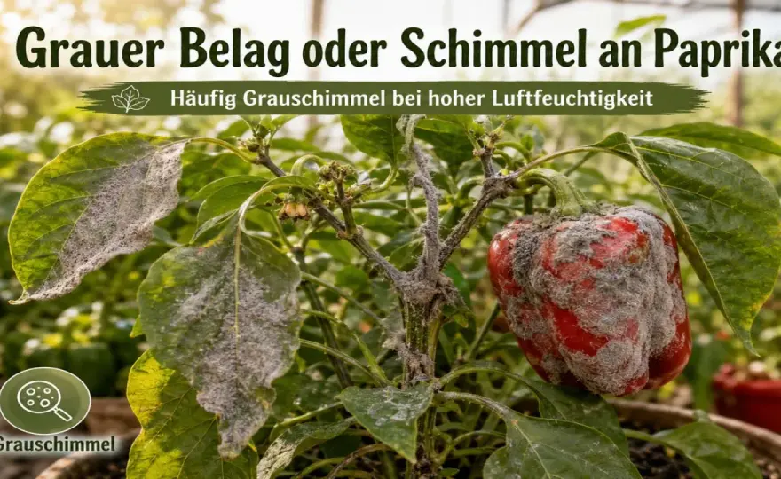 Schimmel bei Paprika erkennen und richtig entsorgen