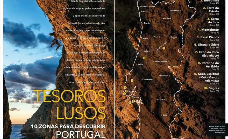 Escalar en Portugal - ¿Dónde ir según tu nivel y la estación?
