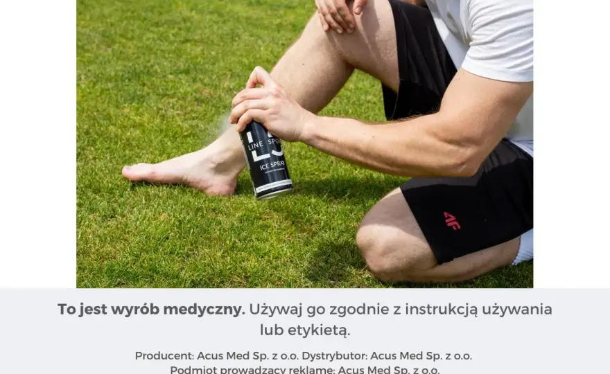 Uraz? Spray chłodzący przeciwbólowy - Jak wybrać i używać