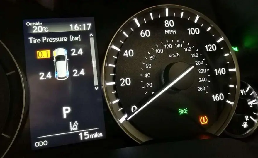 Jak skasować kontrolkę ciśnienia w oponach lexus i uniknąć problemów