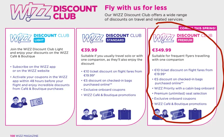 Wizzair Discount Club czy warto? Sprawdź, ile naprawdę zaoszczędzisz