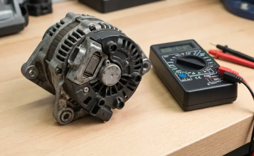 Alternator w aucie - objawy, test, naprawa. Czy na pewno to on?