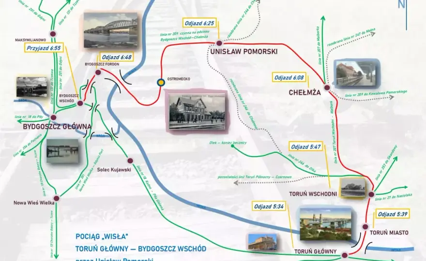 Bydgoszcz-Brodnica - Którą trasę wybrać? Auto, autobus, pociąg