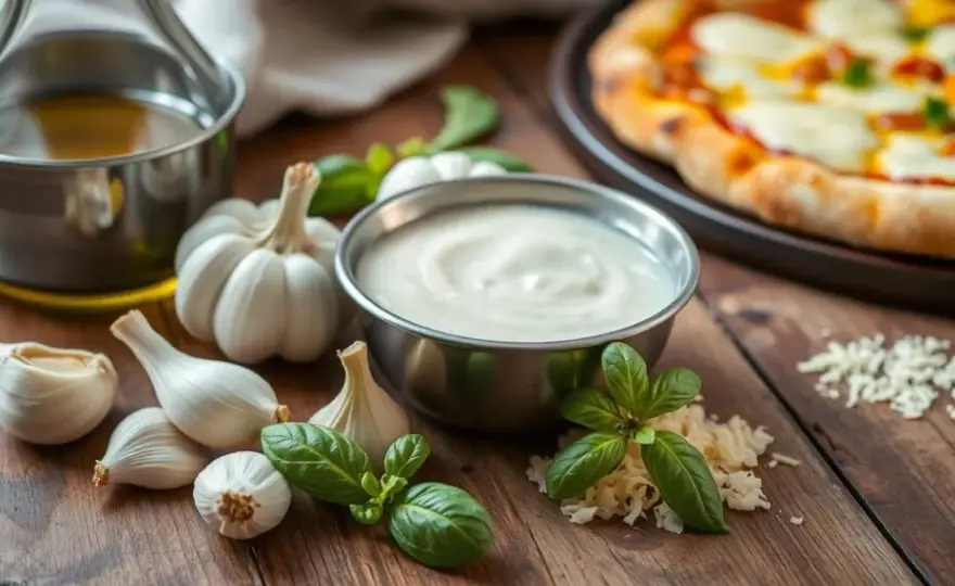 Domowy sos czosnkowy do pizzy: Prosty przepis jak z pizzerii