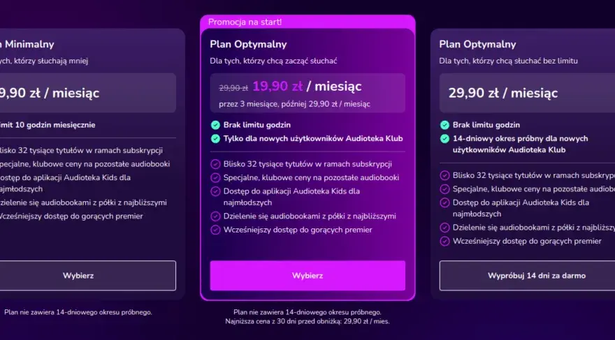 Audioteka Cennik: Kompleksowy Przegląd Planów i Subskrypcji