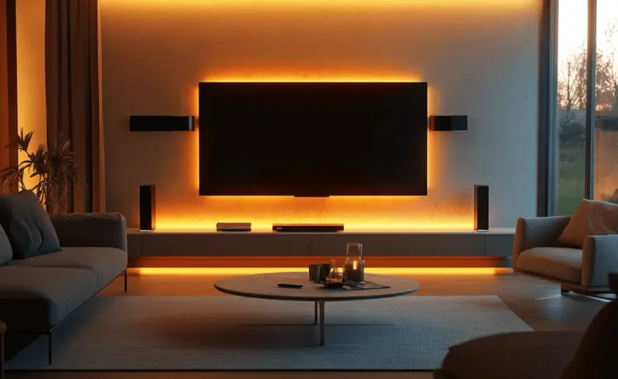 TV Wand Ideen - So wird dein Wohnzimmer harmonisch