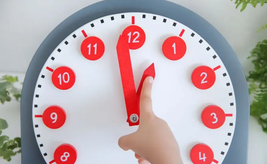 Reloj didáctico - Enseña la hora sin frustración