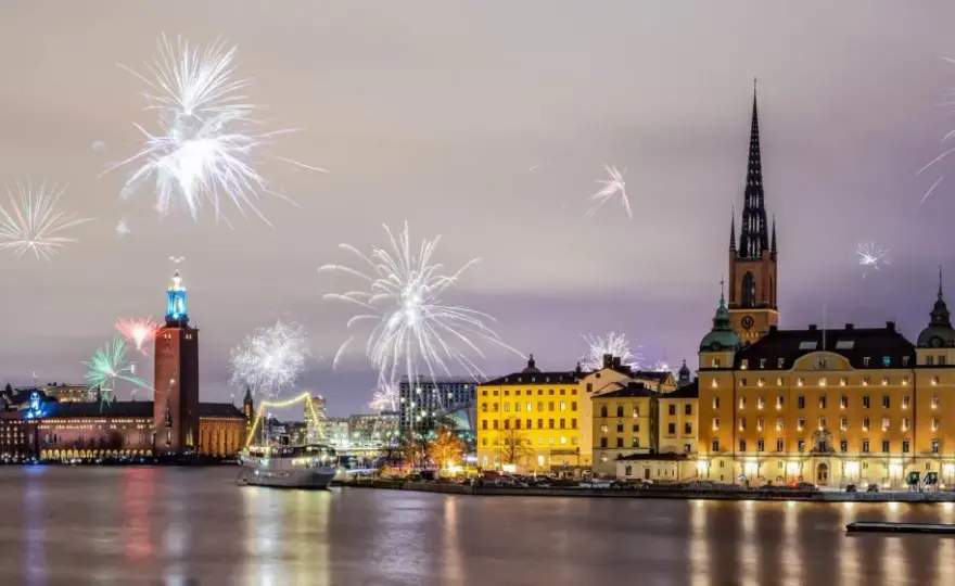 Stockholm zu Silvester - die besten Aussichtspunkte für Feuerwerk