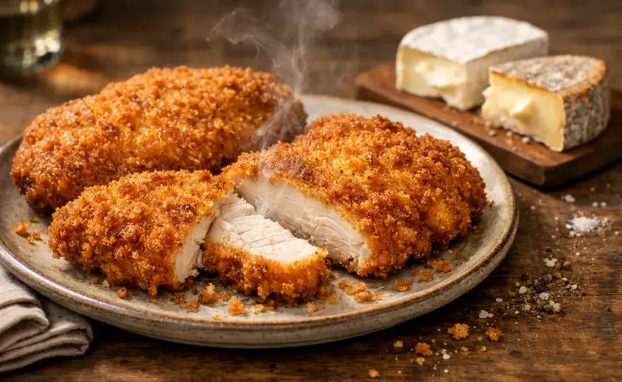 Poulet pané croustillant - Le secret d'une panure parfaite