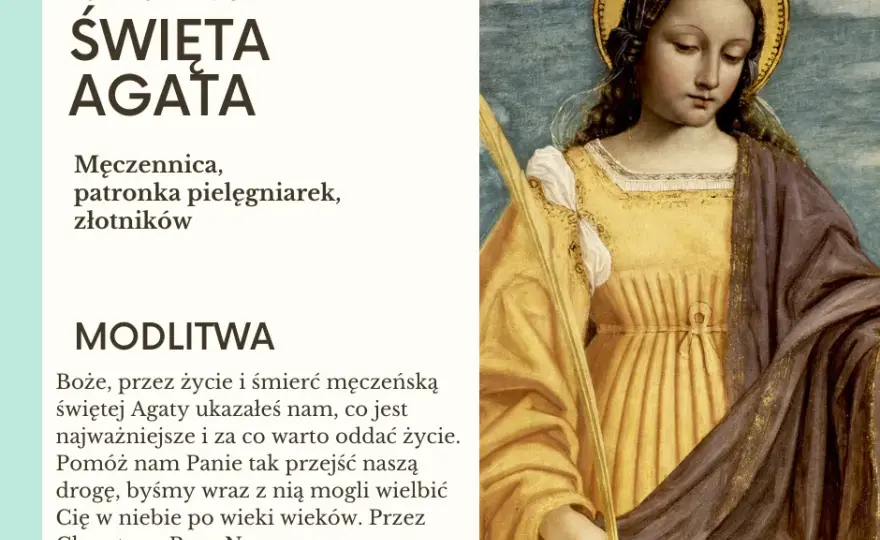 Kim była święta Agata? Męczeństwo, kult i znaczenie w historii.