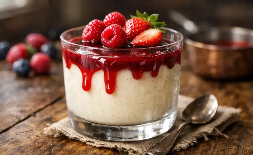 Panna cotta au yaourt - La recette parfaite pour une texture fondante