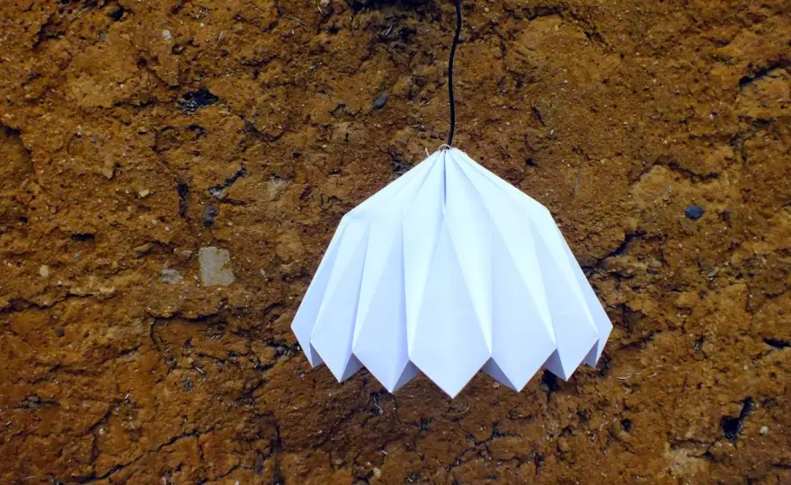 Abażur z papieru DIY - Zrób to sam! Poradnik krok po kroku