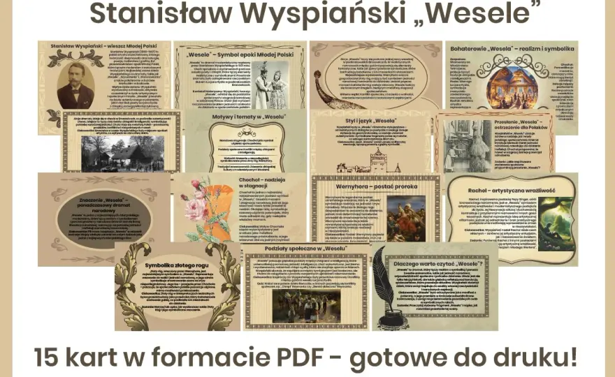 Wesele Wyspiańskiego - streszczenie, postacie, symbole i sens