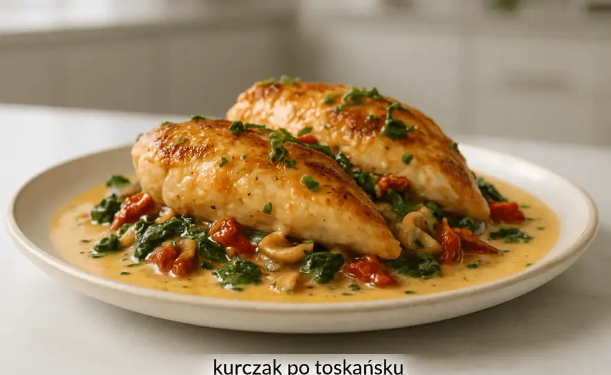 Kurczak po toskańsku - prosty, kremowy obiad z jednej patelni