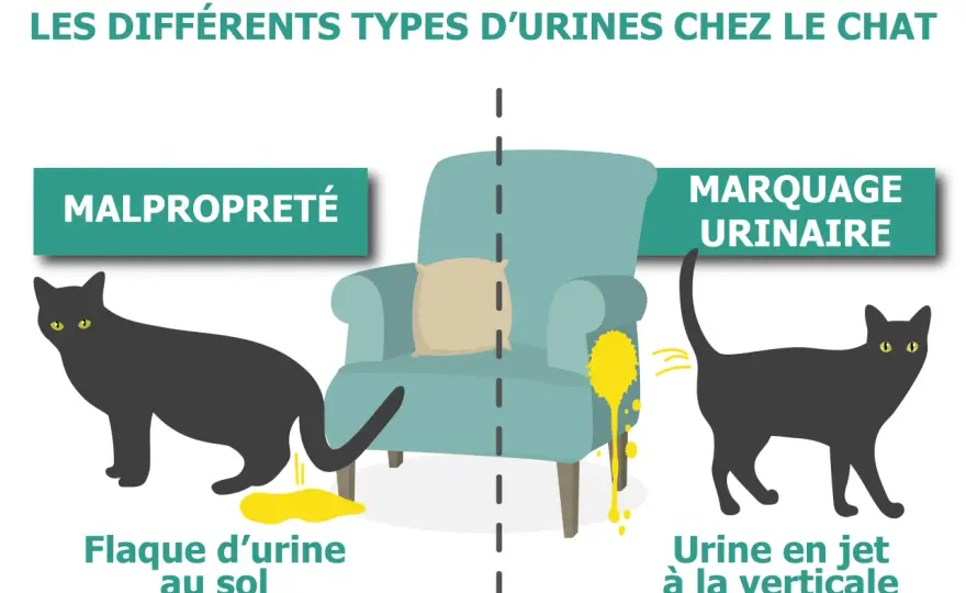 Marquage urinaire du chat - Causes et solutions efficaces