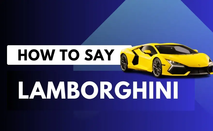 Lamborghini czy Lambordżini? Poprawna pisownia i wymowa