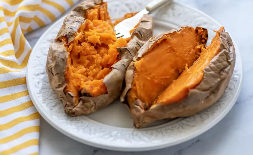 Cómo hacer boniato en freidora de aire y que quede dorado