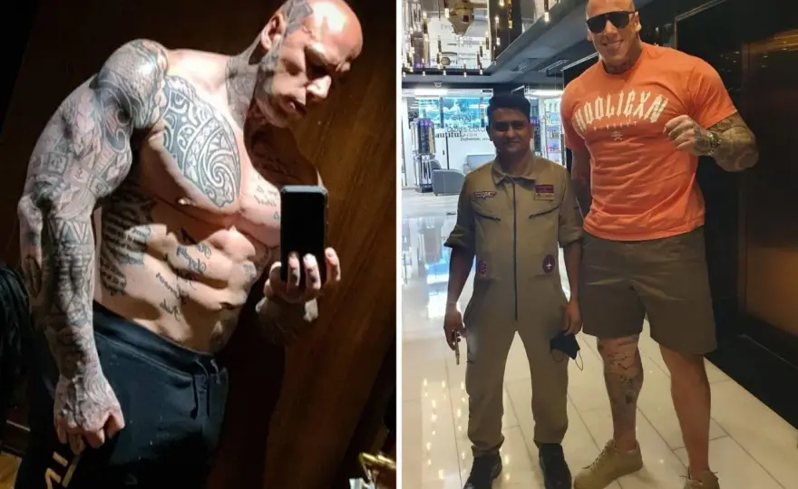 Martyn Ford en Shao Kahn, le choix physique de Mortal Kombat II