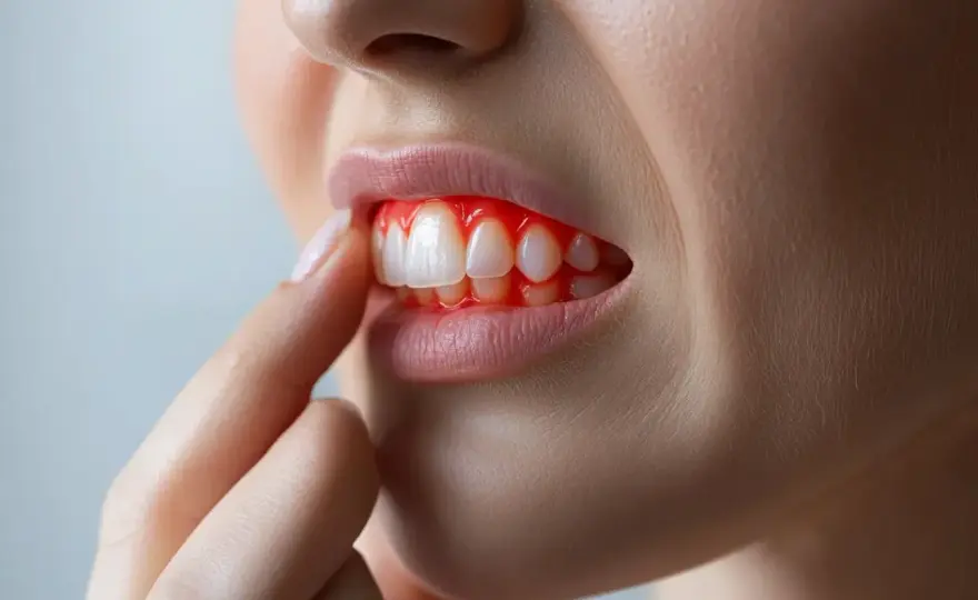 Spuchnięte dziąsło od wewnątrz - Przyczyny, leczenie i kiedy do dentysty