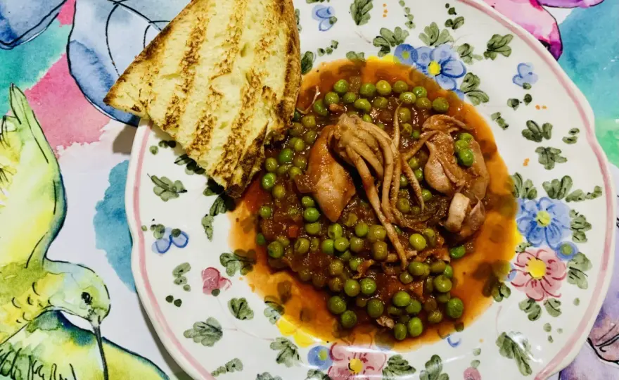 Totani con Piselli Perfetti - La Ricetta Tenera e Gustosa