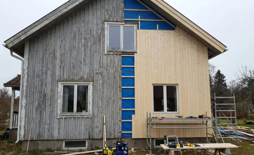 Fasadbyte - när räcker målning och när behöver fasaden bytas?