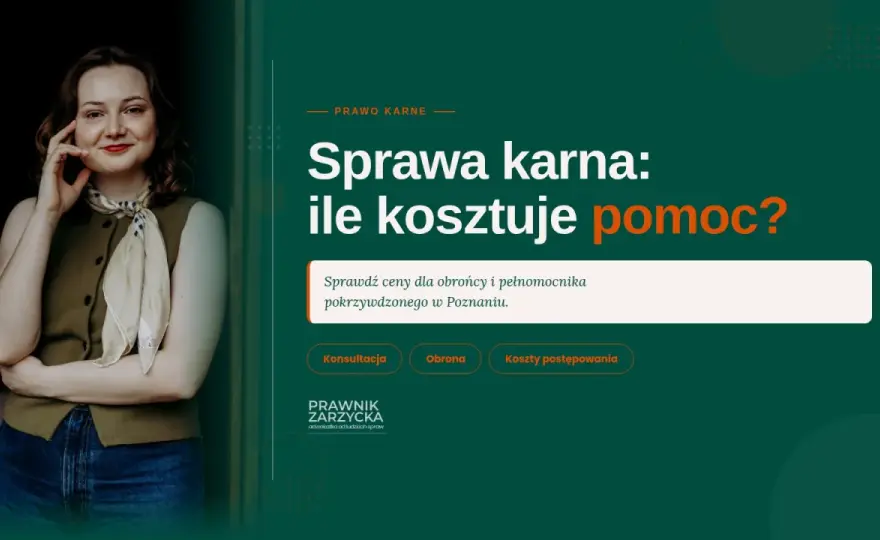 Ranking adwokatów od spraw karnych w Poznaniu