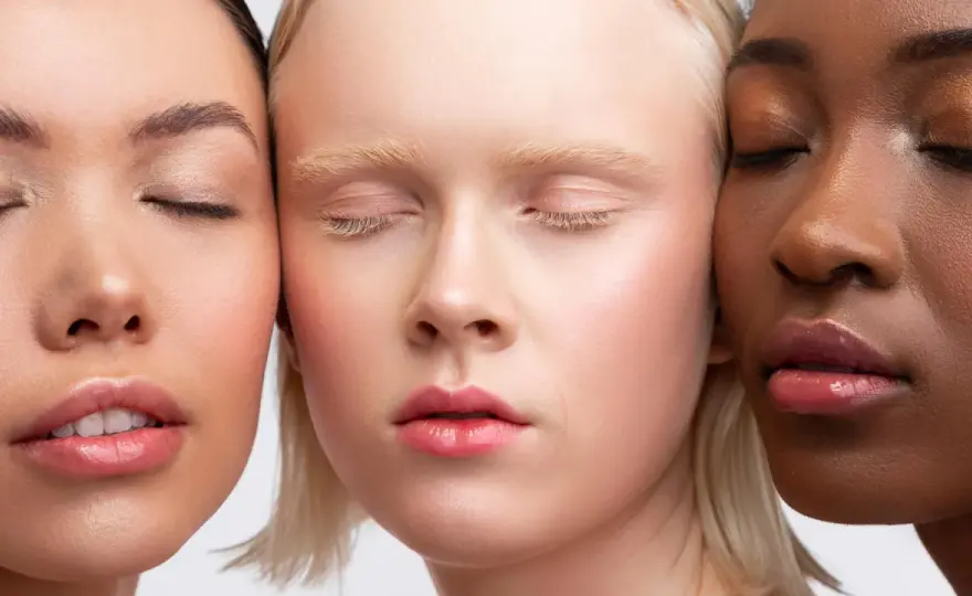 Maquillage discret pour un teint frais sans effet masque