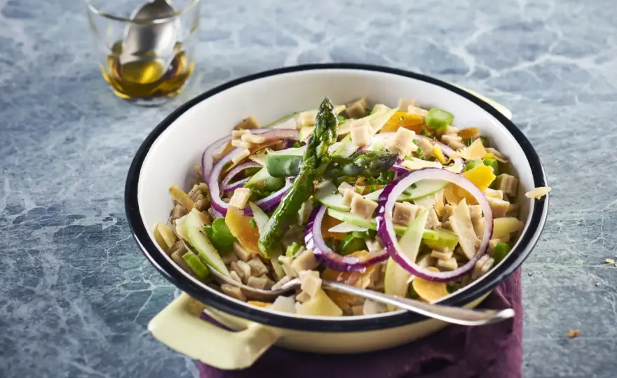 Salade de crozets - la recette alpine qui reste légère