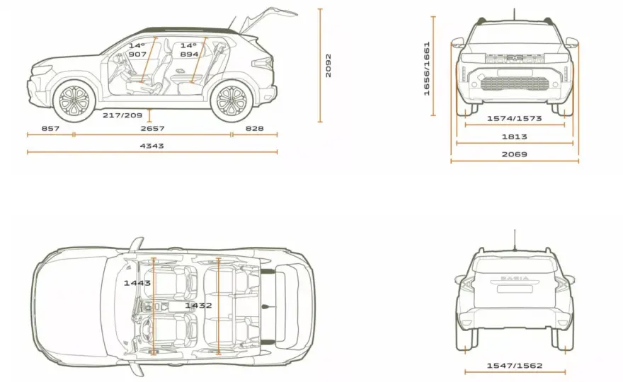 Dacia Duster: wymiary i pojemność bagażnika. Sprawdź!