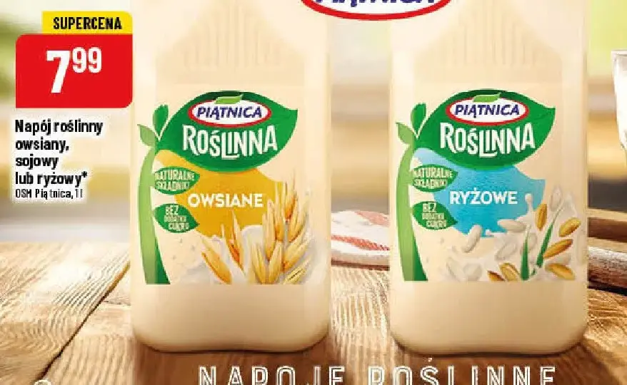 Gdzie kupić napoje roślinne Piątnica? Ceny i promocje w sklepach