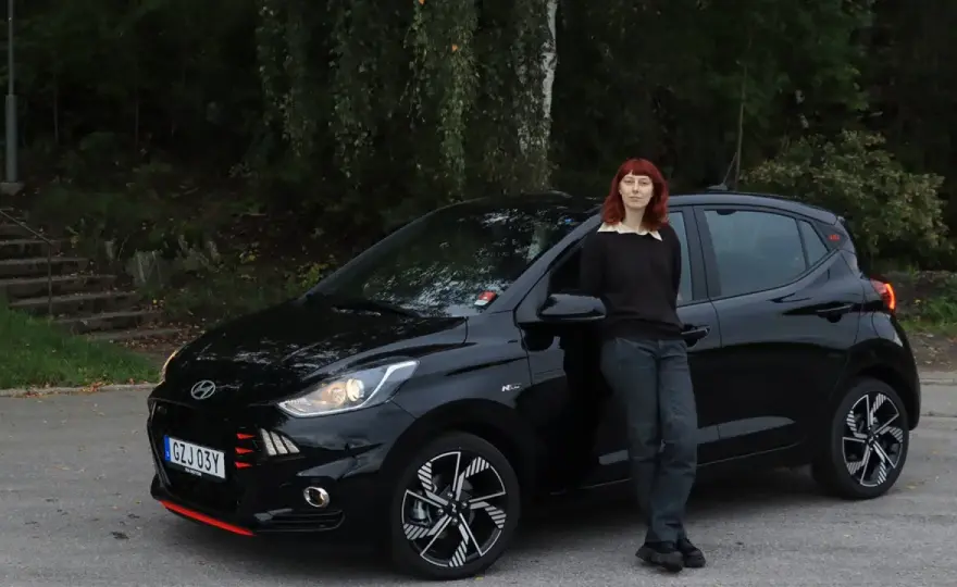 Hyundai i10 test - liten bil med mer plats än du tror