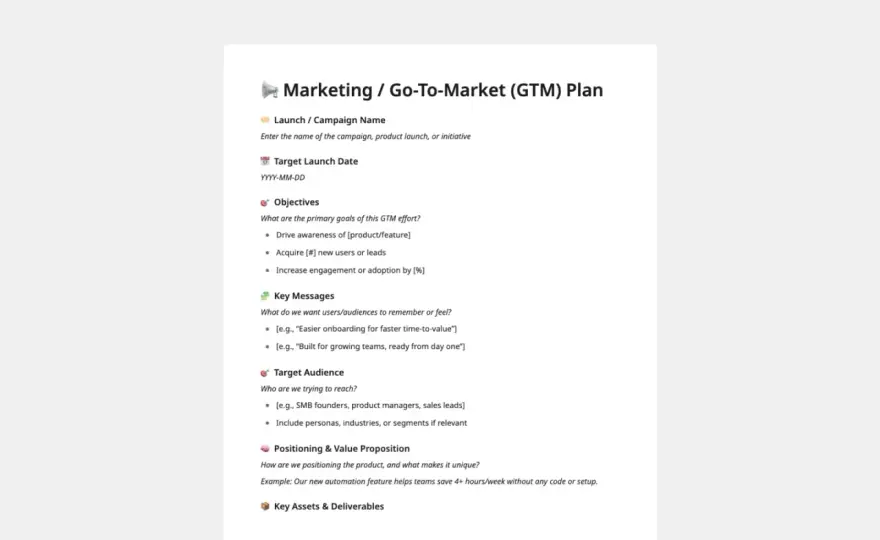 Plan marketingowy - Jak ułożyć szablon, który realnie sprzedaje?