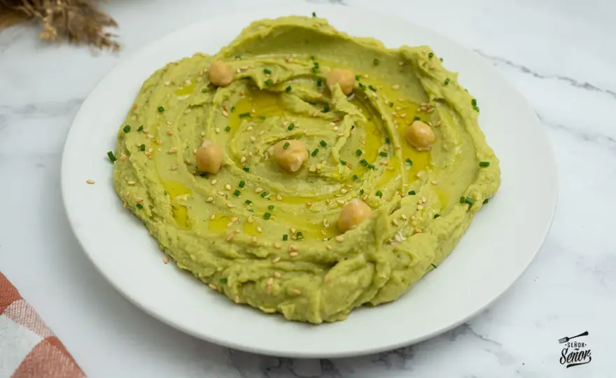 Hummus de Aguacate Perfecto - Cremoso, Fresco y Estable