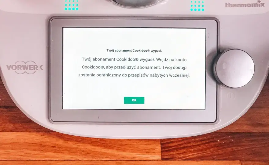 Thermomix bez Cookidoo? Ile kosztuje abonament i co zyskujesz