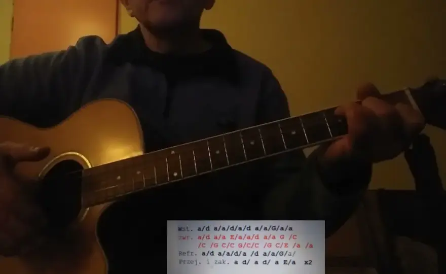 Akordy do Wielkiej Wody - wszystkie chwyty gitarowe w jednym miejscu