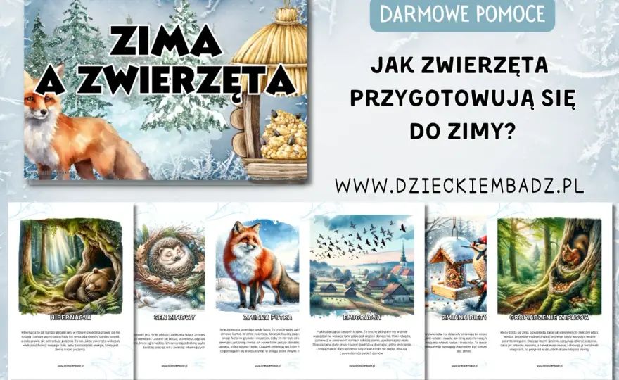 Zobacz jakie zwierzęta i rośliny przygotowują się do zimowania w ziemi