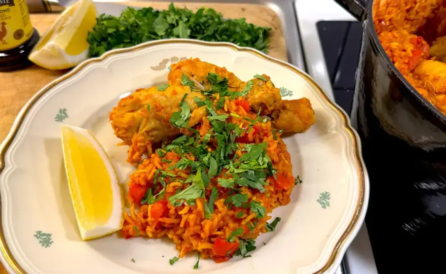 Arroz con Pollo - Laga den perfekta kyckling- och risrätten