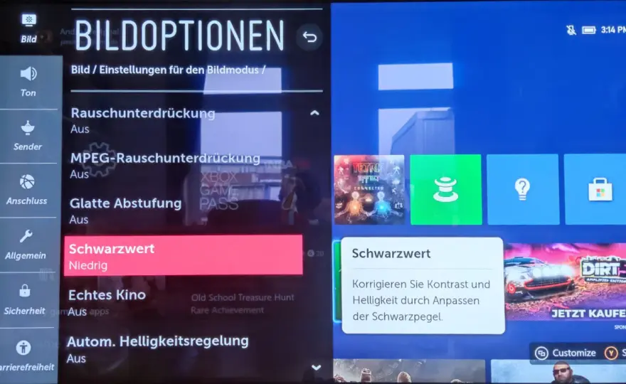 LG Instant Game Response - Wann ausschalten?