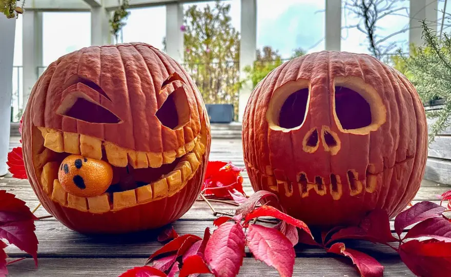 Zucche intagliate - Idee facili e sicure per Halloween e feste