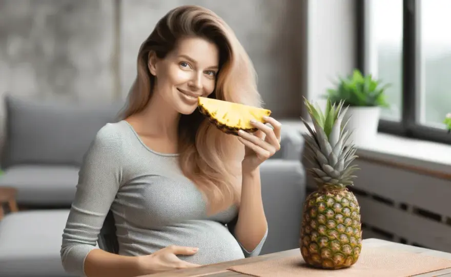 Ananas w ciąży - jeść czy unikać? Prawda o bromelainie