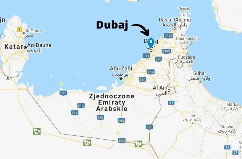 Nad jakim morzem leży Dubaj? Odkryj jego niezwykłe położenie