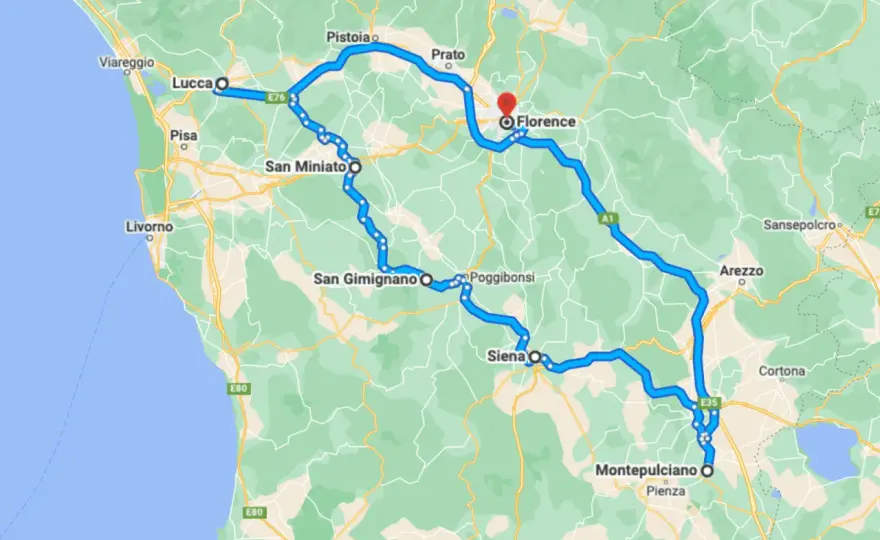 Rome to Tuscany by Car - Best Routes & Stops Explained