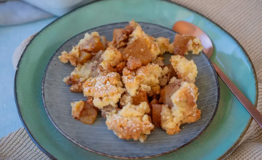 Apfel-Crumble - So gelingt er perfekt & knusprig