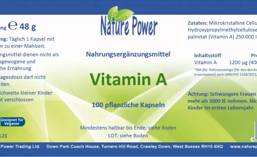 Vitamin A lateinisch: Warum Retinol entscheidend für Ihre Gesundheit ist