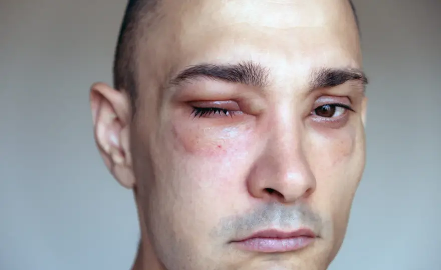 Nagły obrzęk twarzy - kiedy to pilne? Alergia czy infekcja?